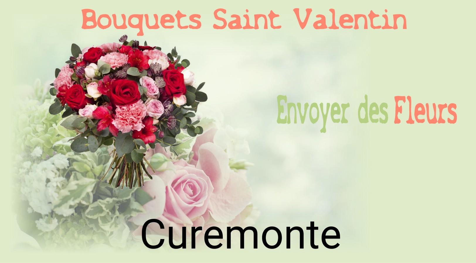 Roses de Saint-Valentin livrées à Curemonte